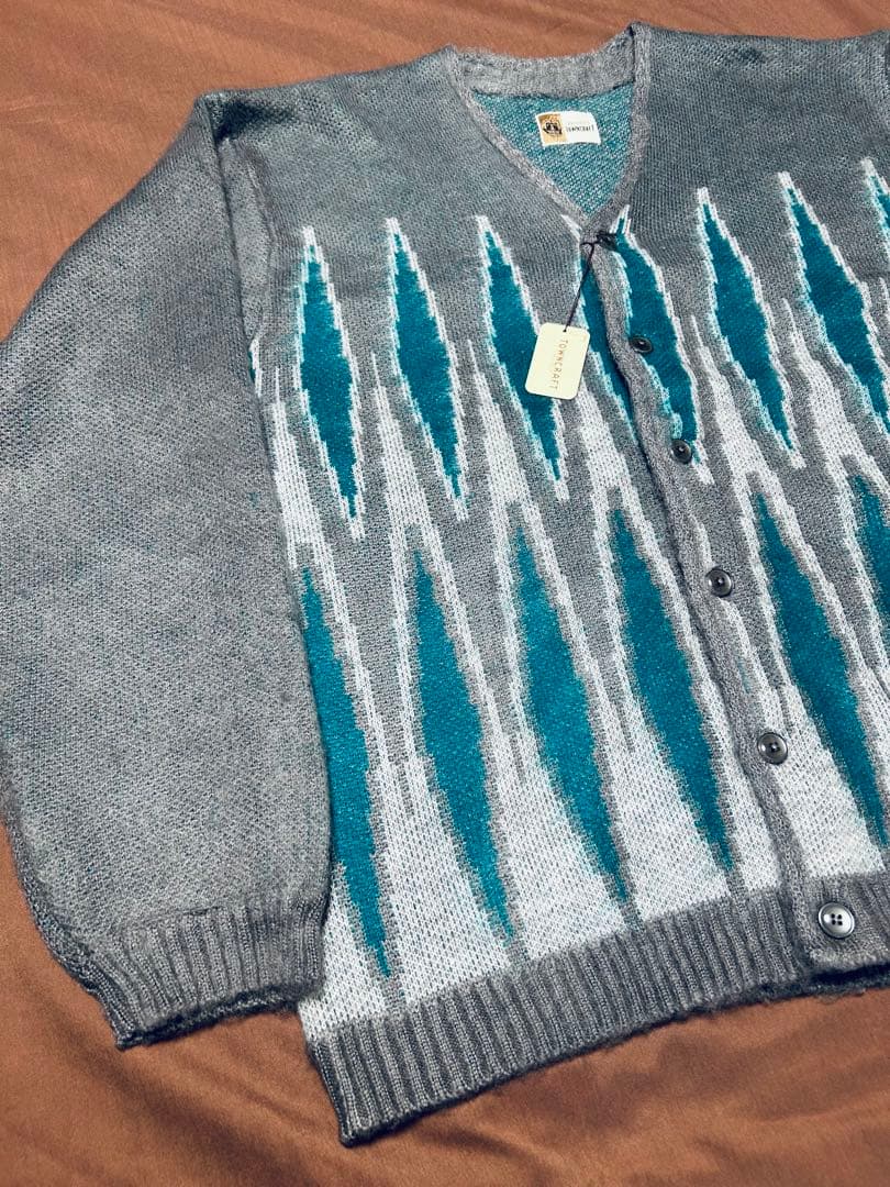 50s TOWN CRAFT タウンクラフト カーディガン 復刻 新品未使用