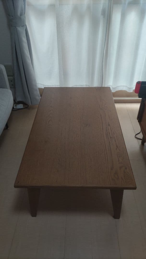 【美品】unico ウニコ KNOD(ノッド)　こたつテーブル W1050