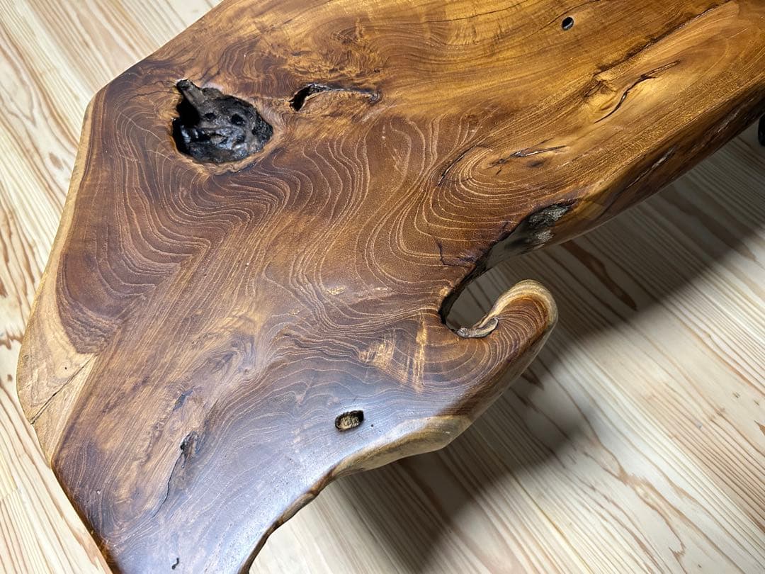 KARE カレ 無垢材 テーブル ブラウン