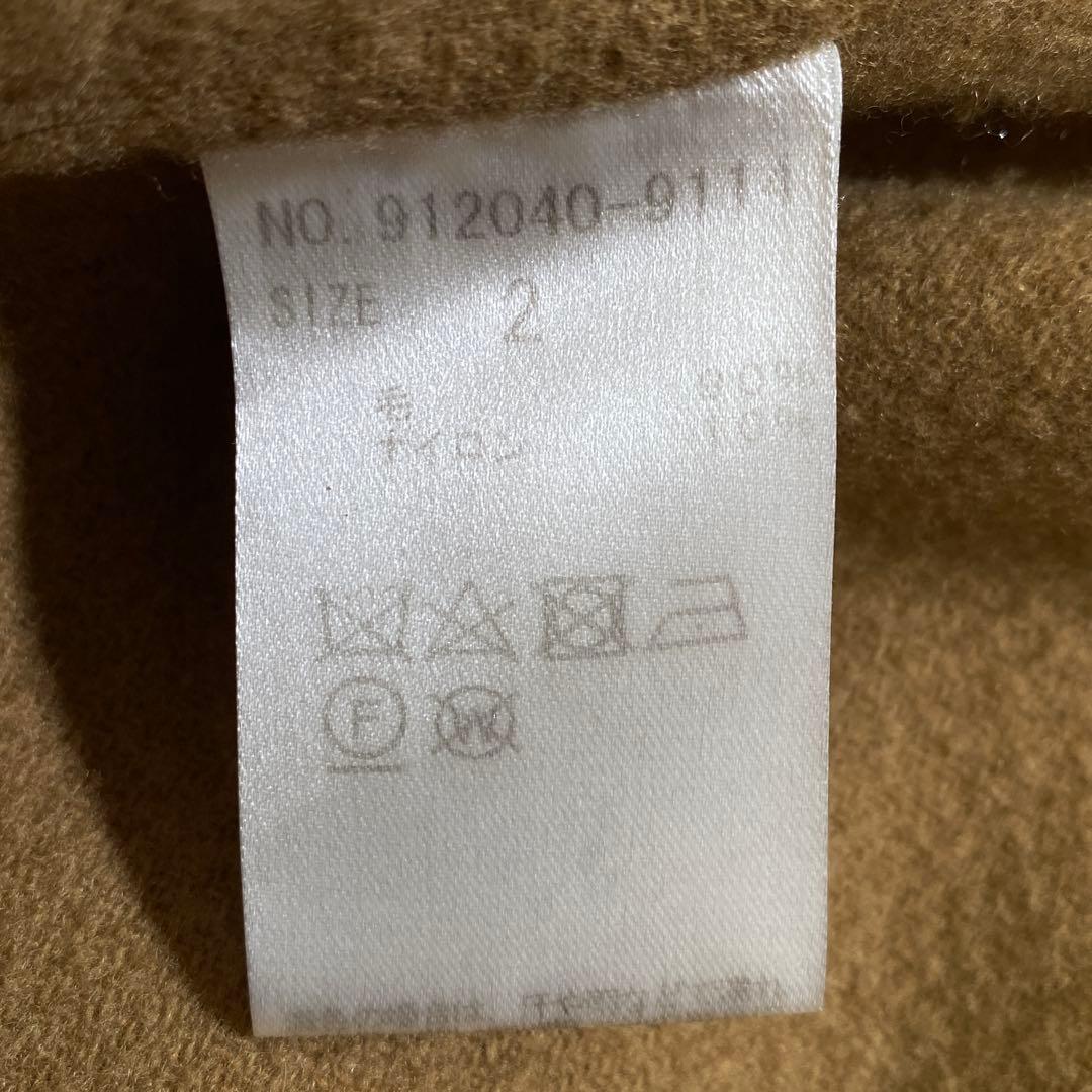 完売品♡NORC ウールメルトン リバーコート ダブルフェイス ベルデッドコート