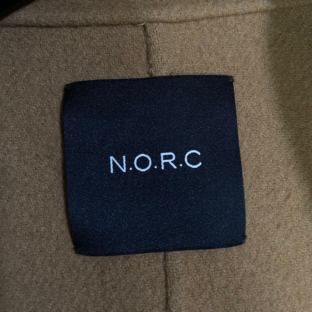 完売品♡NORC ウールメルトン リバーコート ダブルフェイス ベルデッドコート