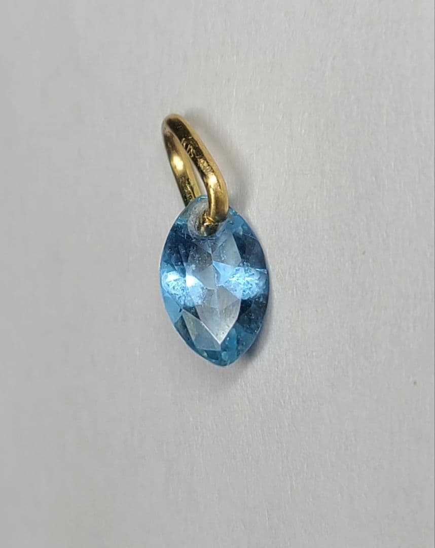 こまめしば★ブラジルサンタマリアアクアマリン★ペンダントオーダー