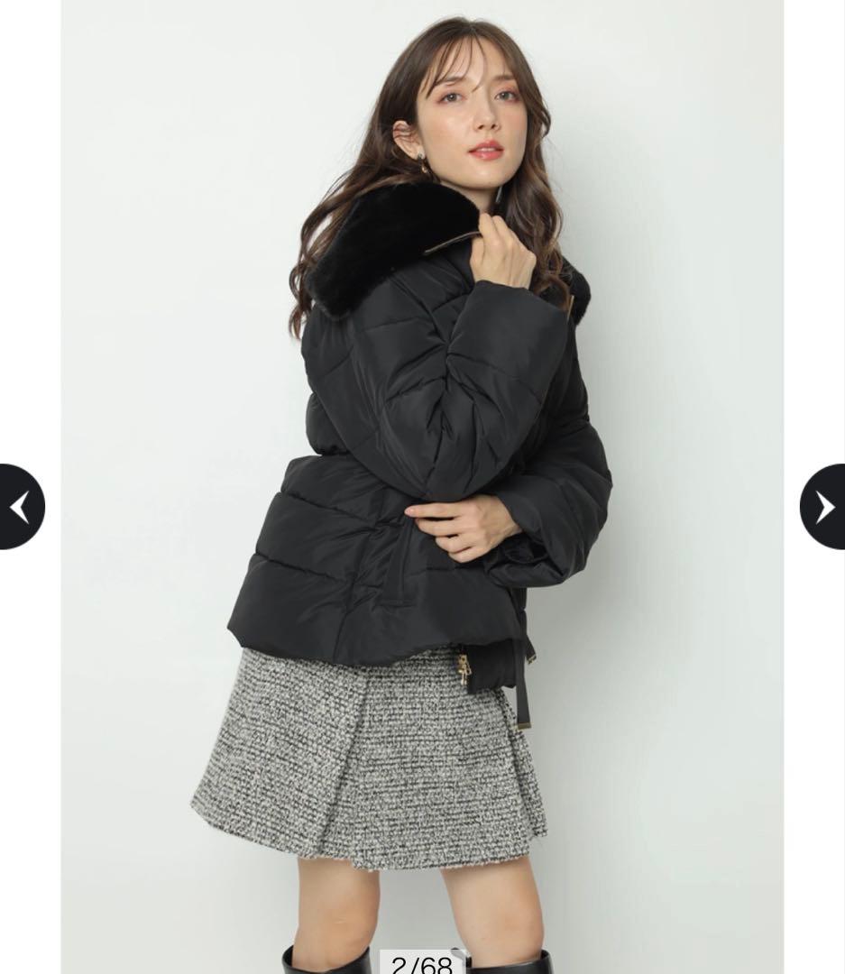 美品 アプワイザーリッシェ スタンドファーミドルコート Arpege story