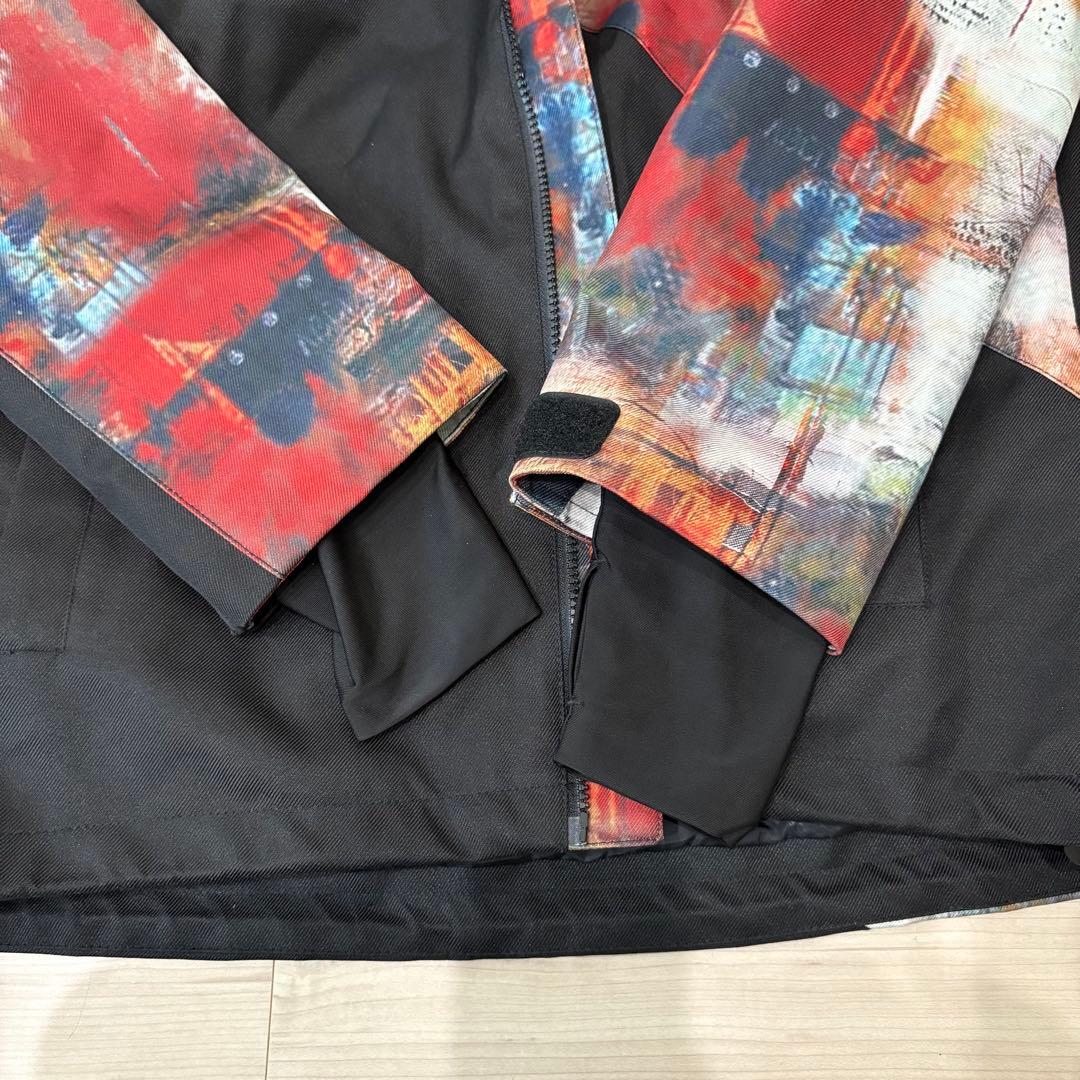 【美品】W_RAYスノーボードウェア ブラック　Lサイズ