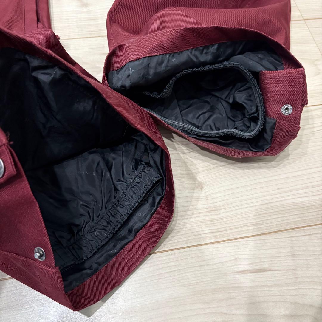 【美品】W_RAYスノーボードウェア ブラック　Lサイズ