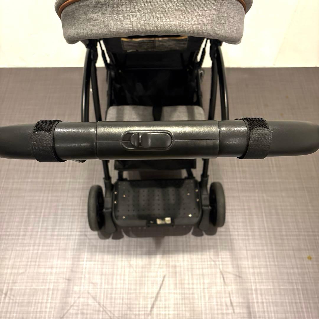 KATOJI 2シーター　2人乗りベビーカー グレー