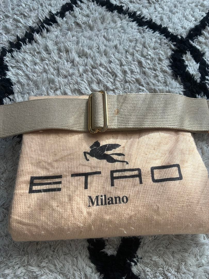 エトロ　ボストンバッグ ペイズリー柄 旅行バッグ　大容量