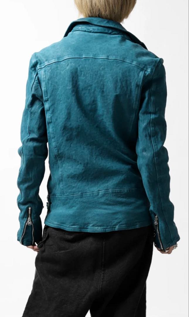 バックラッシュbacklashジャパンカーフダブルライダースLターコイズ祝日値下