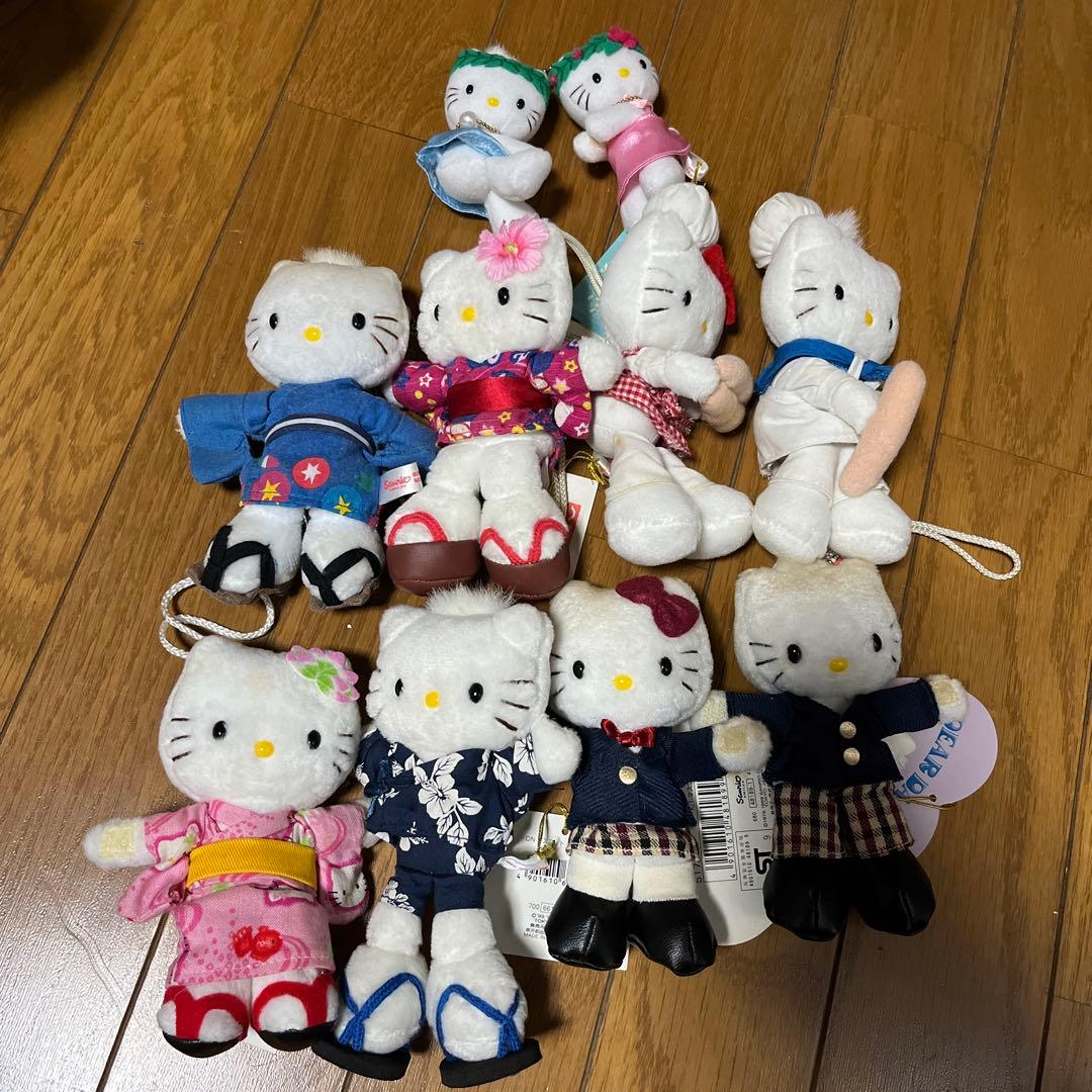 ハローキティペアマスコット　5セット