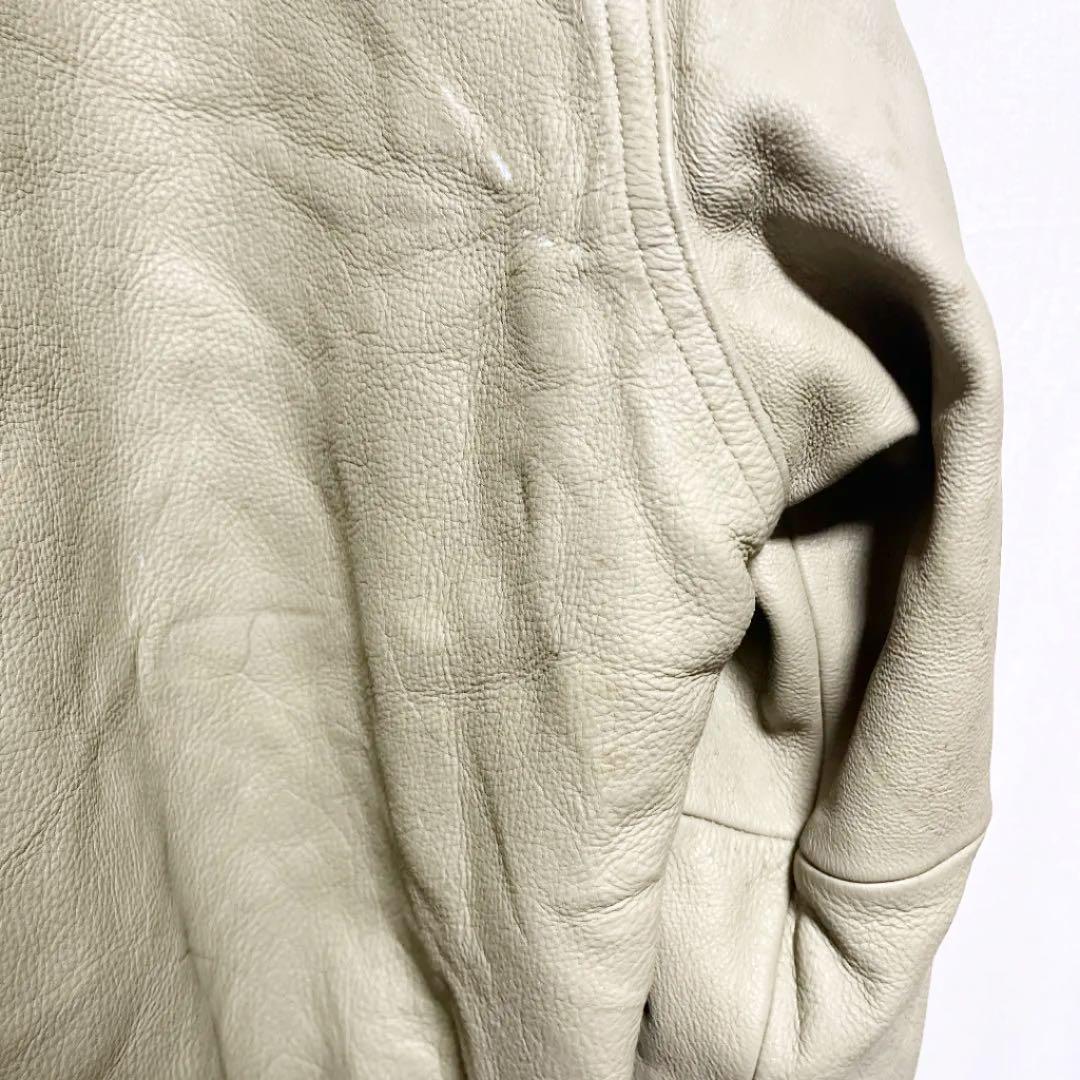 00s Marc ECKO レザースタジアムジャケット　XXXL