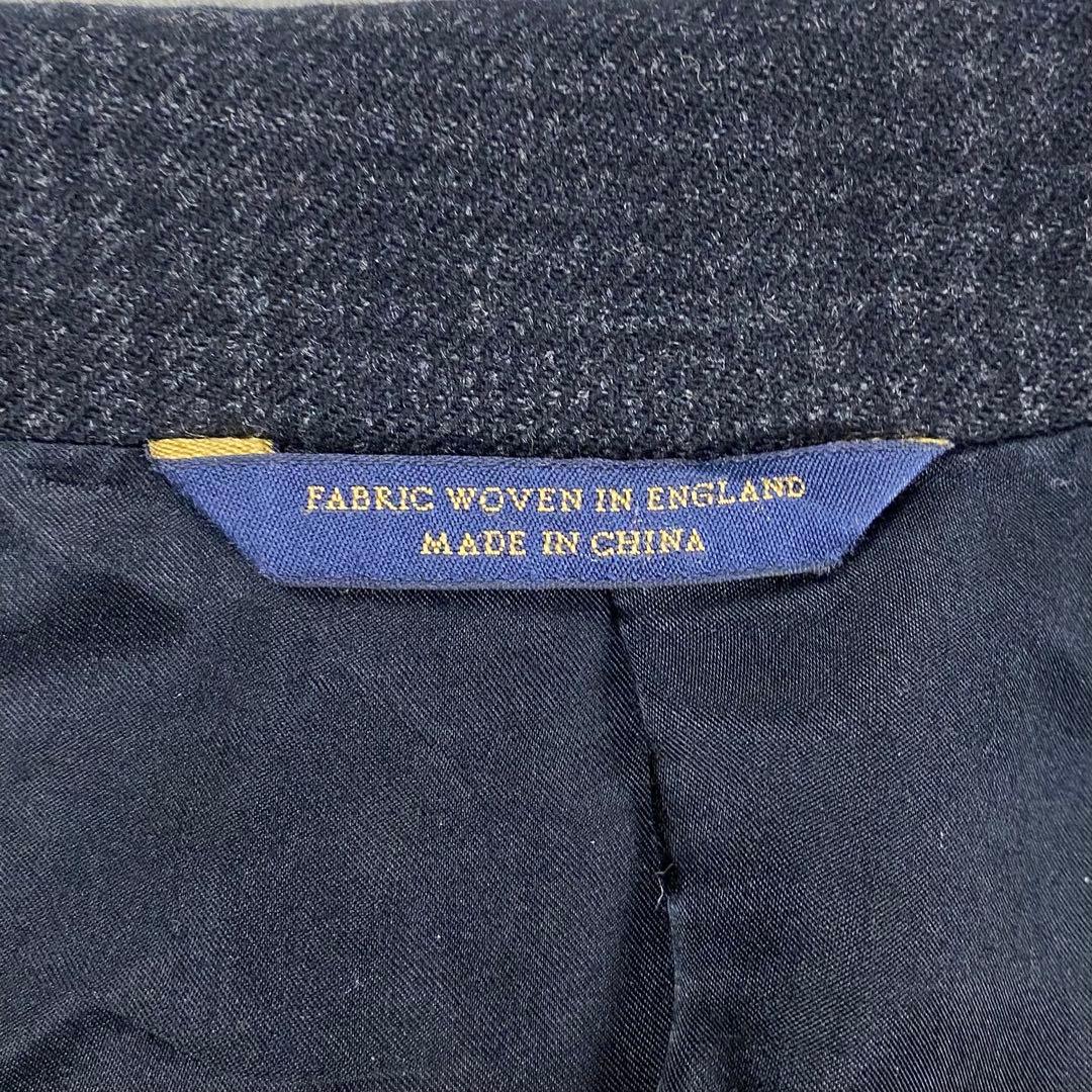 ブルックスブラザーズ✨チェスターコート グレンチェック 比翼 ダークグレー　M