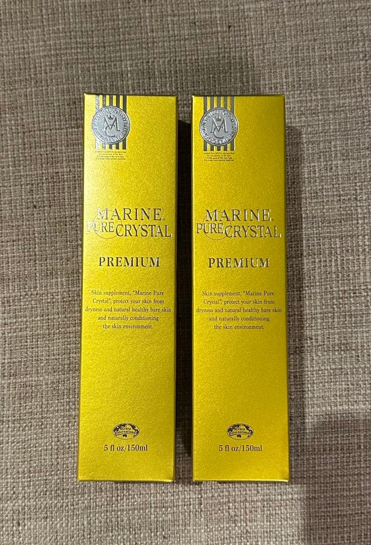 新品・MARINE PURE CRYSTAL PREMIUM 150ml✖︎2本