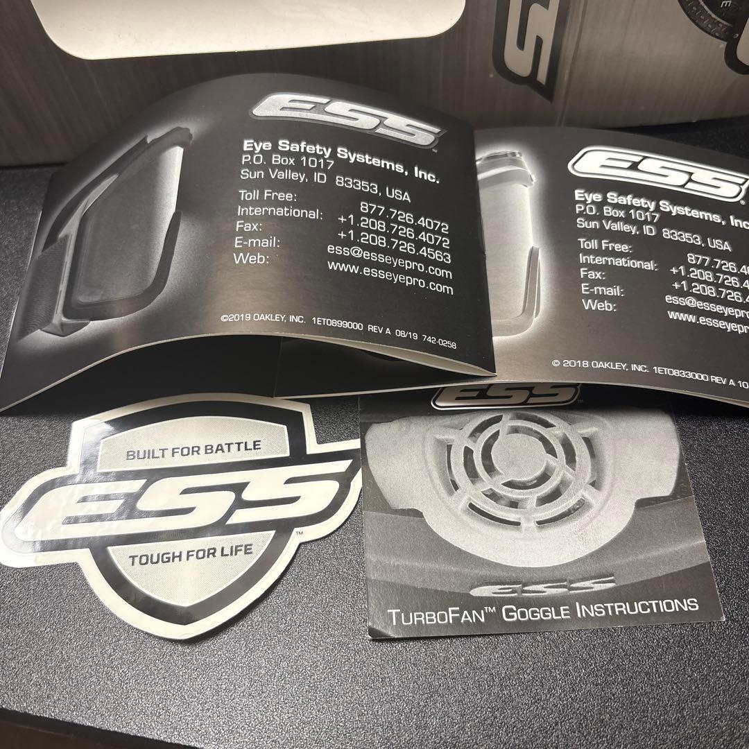 ESS ゴーグル ファン付き