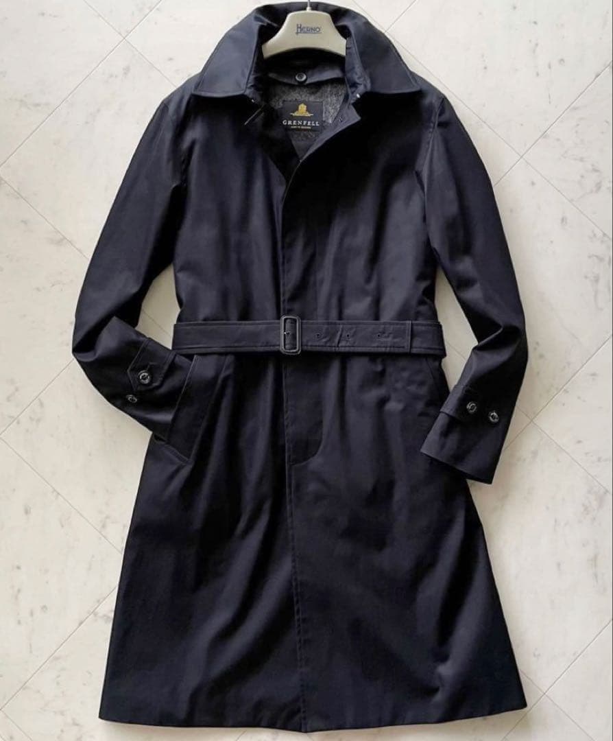 美品　1piu1uguale3 GRENFELL ライナー付き ステンカラー