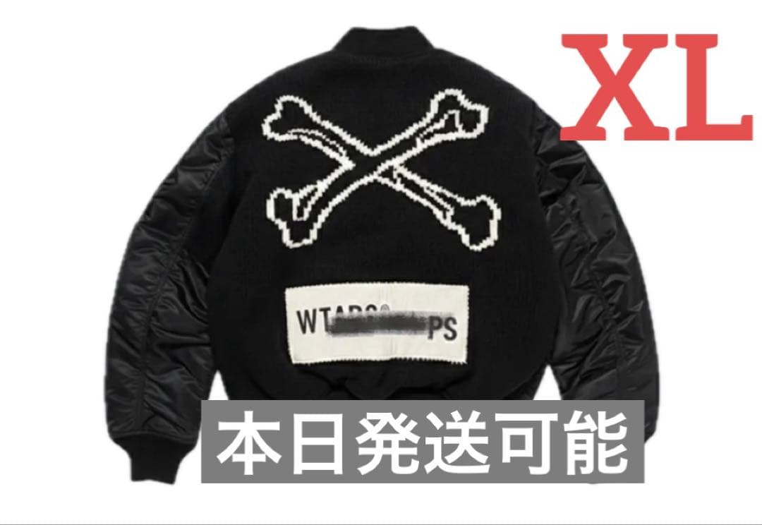 ジャケット・アウター WTAPS x Alpha MA-1 Core SPEC Black XL