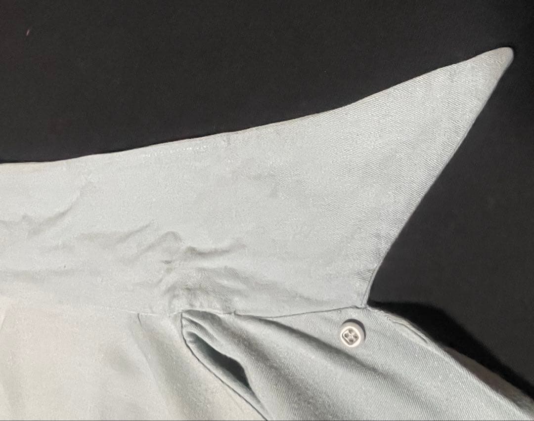 50's ARROW GABANARO アイスグリーン レーヨンシャツ