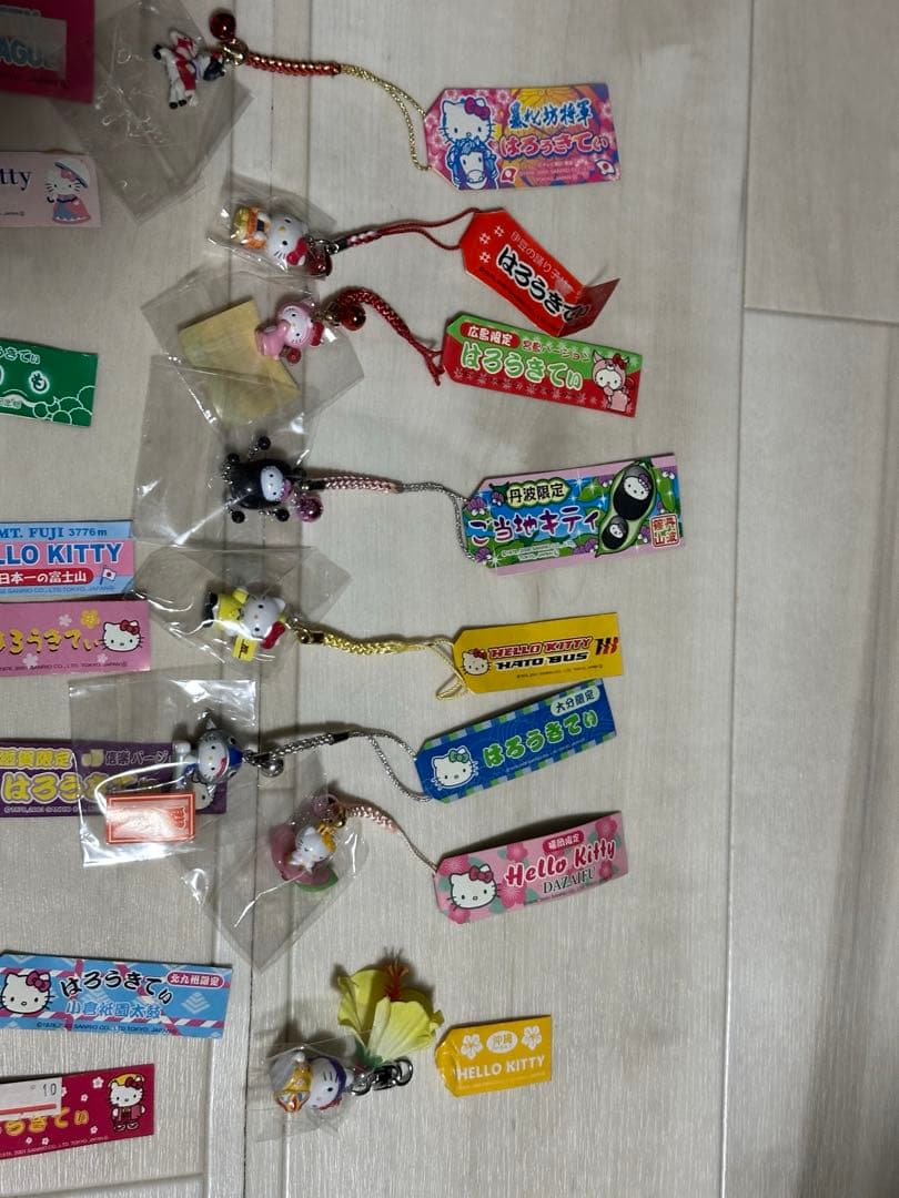 ご当地キティ 根付ストラップ28個セット 新品未開封 値下げ交渉あり