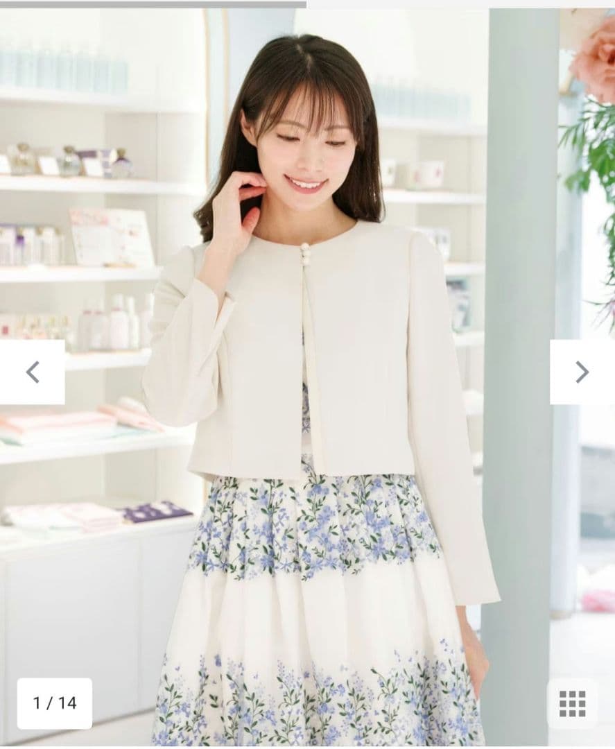 TOCCA ブラック ジャケット スーツ