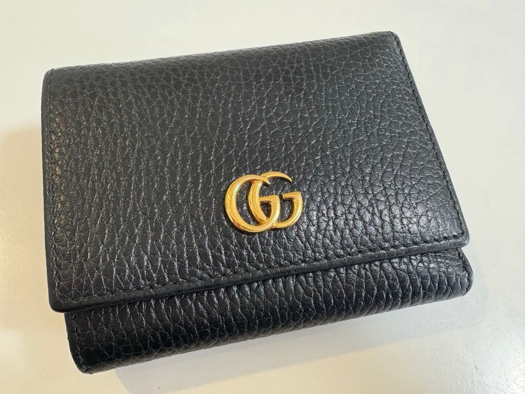 値下げ【極美品】GUCCI 三つ折財布