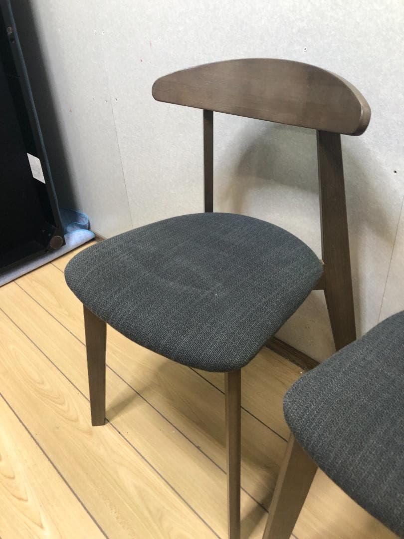 IKEA(イケア) ダイニングチェア2脚セット HANSOLA 250421-②