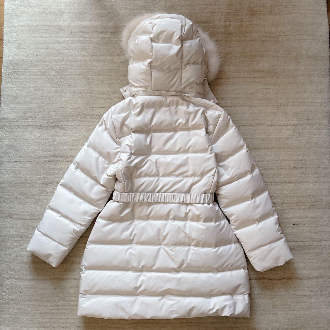 未使用 ZARA 2025AW ダウンジャケット ミドル丈 白 XL 25aw