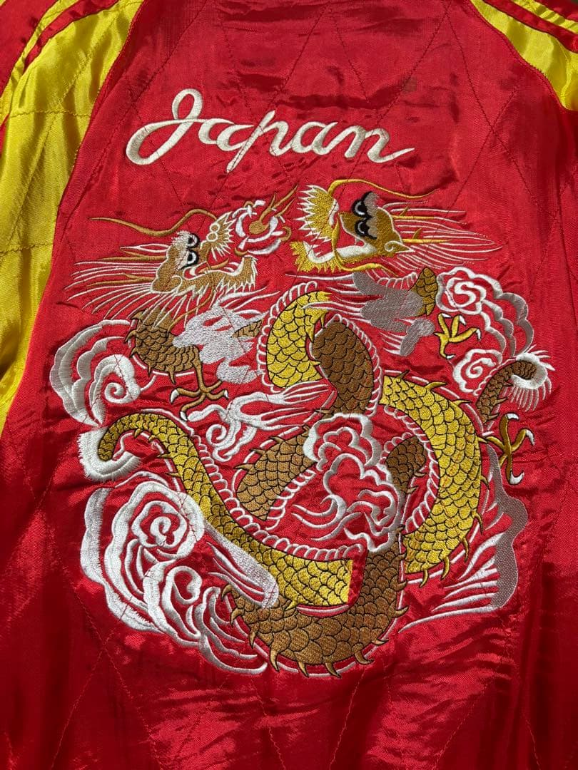 Orient Expressスカジャン リバーシブル虎、龍刺繍 90s