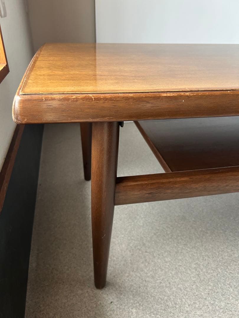 オールドマルニ　マルニ木工　ヴィンテージ　組立式　センターテーブル　アンティーク