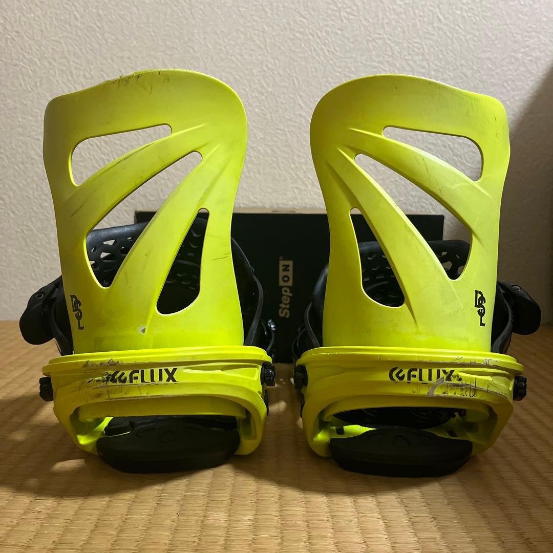 【超軽量】18/19 FLUX DSL ネオンイエロー Mサイズ ビンディング