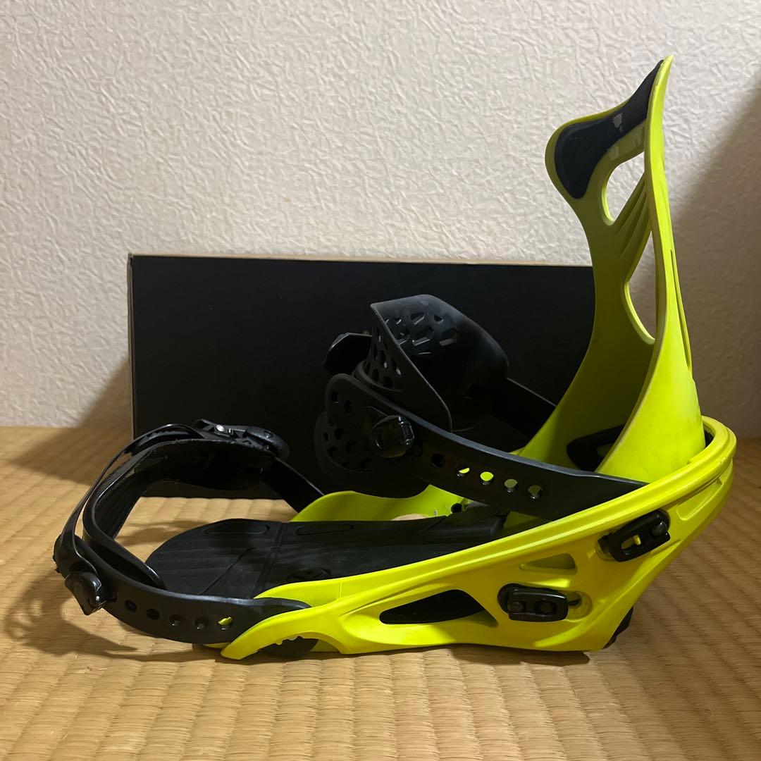 【超軽量】18/19 FLUX DSL ネオンイエロー Mサイズ ビンディング