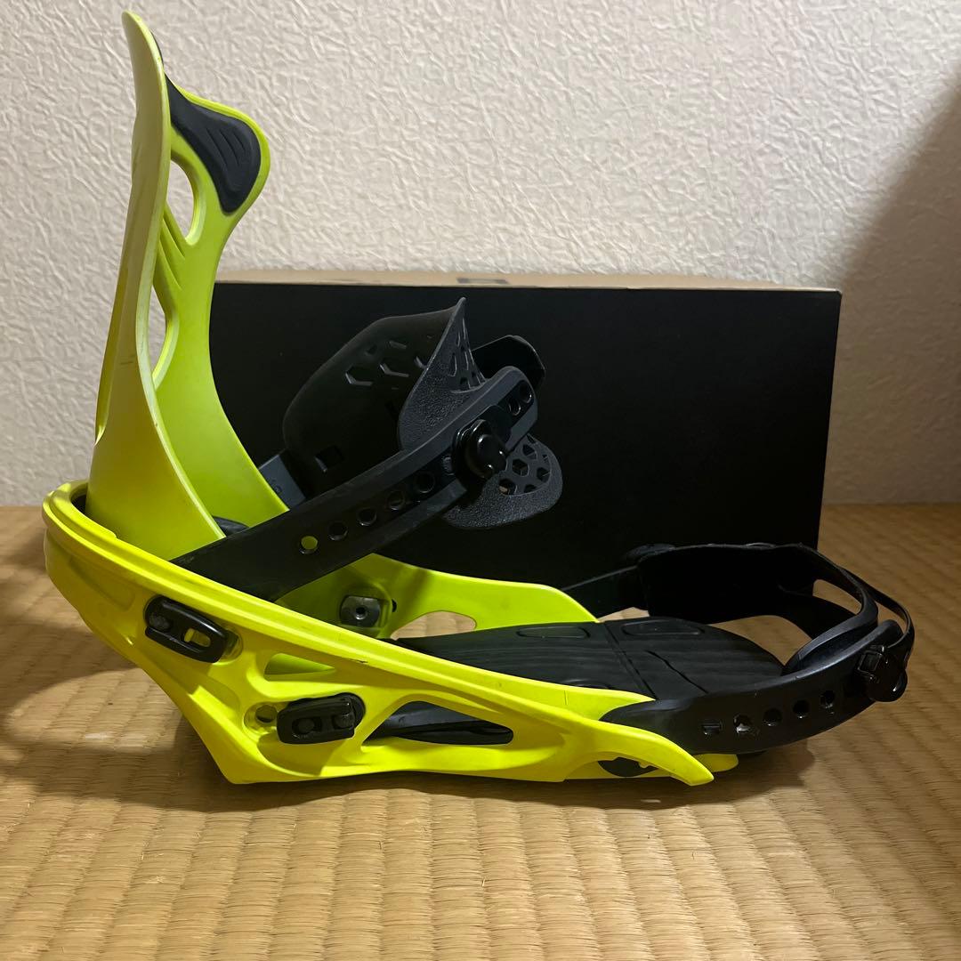 【超軽量】18/19 FLUX DSL ネオンイエロー Mサイズ ビンディング