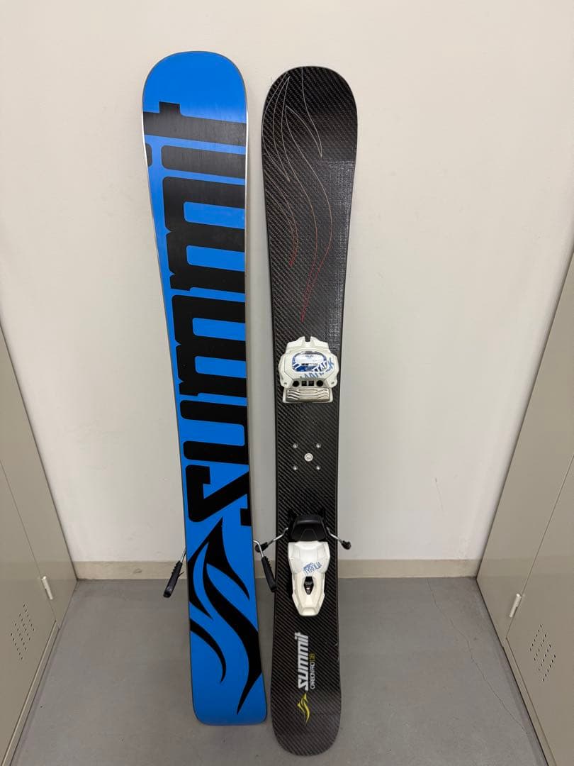 スキーボードSummit カーボンプロ ＋直付解放式ビンディング付