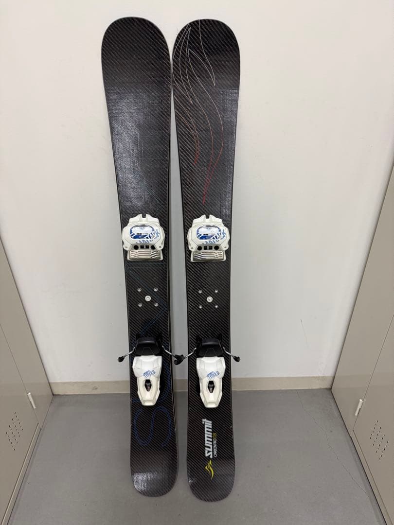 スキーボードSummit カーボンプロ ＋直付解放式ビンディング付