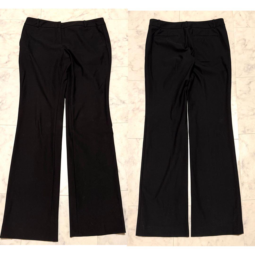 大きいサイズ✨アイシービー スーツ セットアップ パンツ ウォッシャブル 黒