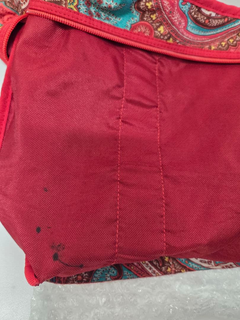 【希少】エトロ ETRO ナイロン トートバッグ 軽量 ペイズリー※内側ペン跡有