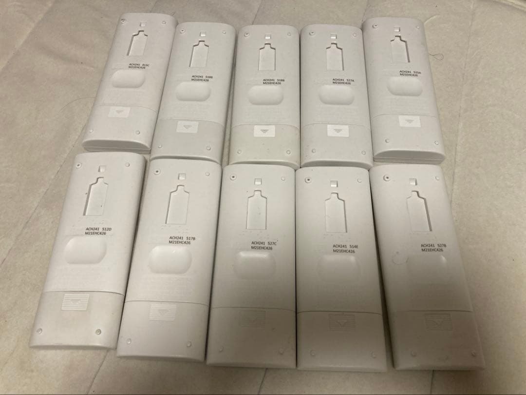 じ*ー様 エアコンリモコン ACH241 10個セット　霧ヶ峰