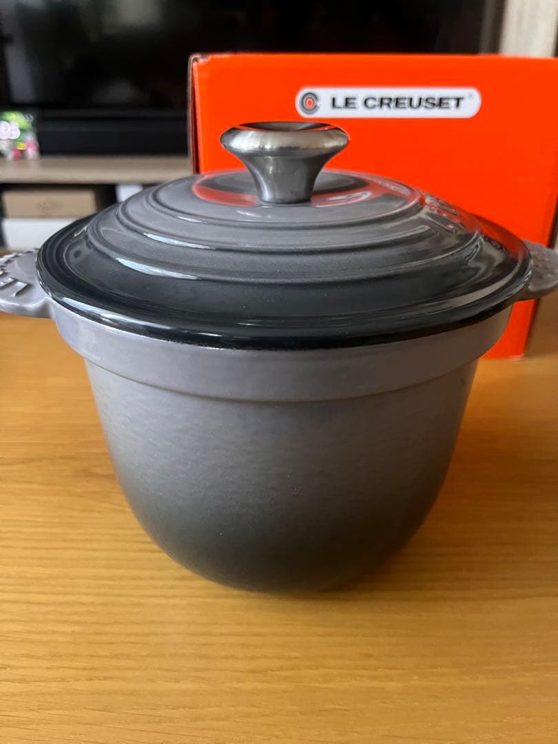 LE CREUSET ココット•エブリィ18 （インナーリッド付き）フリント