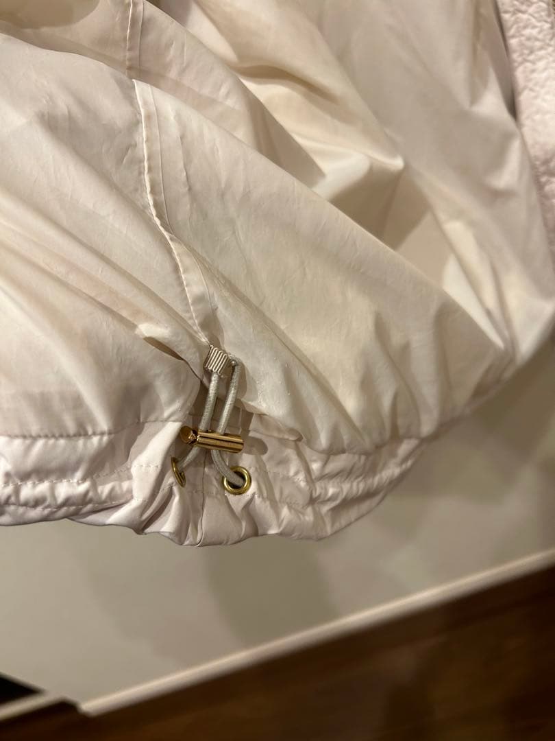 【☆るる☆】IENA ハイマルチタフタダウンショートコート　ホワイト 40