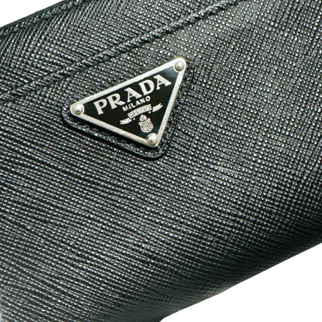 PRADA　プラダ　サフィアーノ　ケース　キーケース　トライアングル