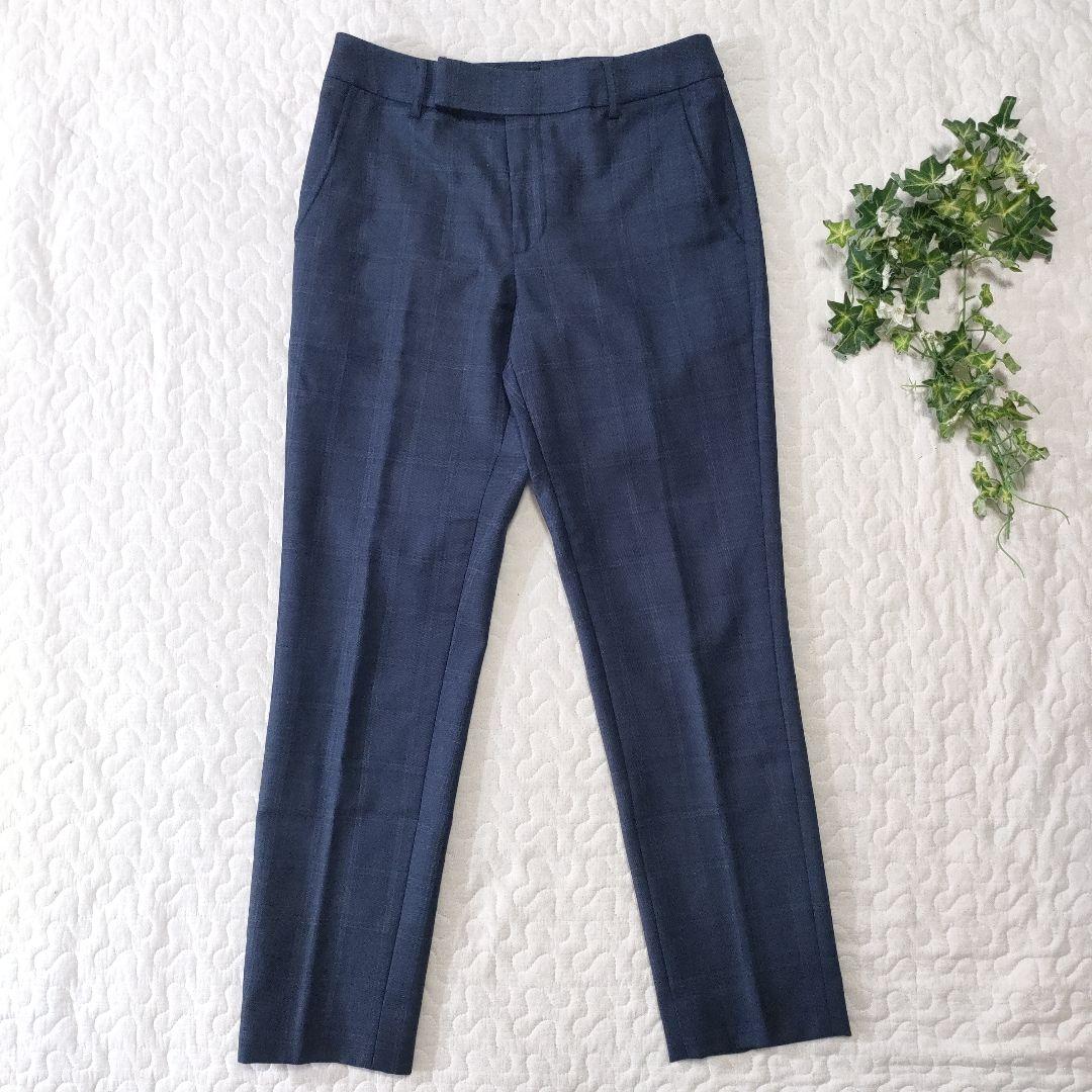 ザ・スーツカンパニー×REDA　セットアップ　チェック　ネイビー　36/34