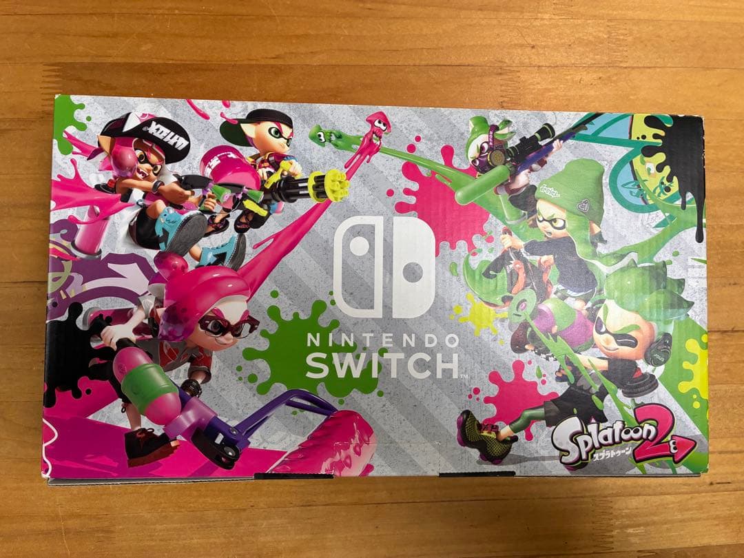 動作確認済Switch 本体 箱付＋追加Joy-Con＋128GBmicroSD