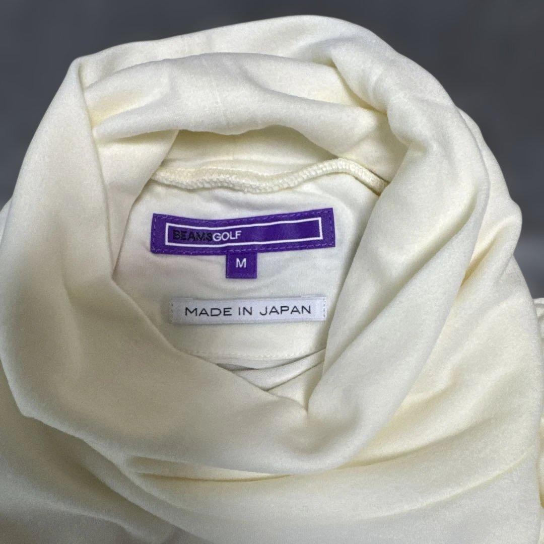 BEAMS GOLF タートルネックシャツ M 日本製
