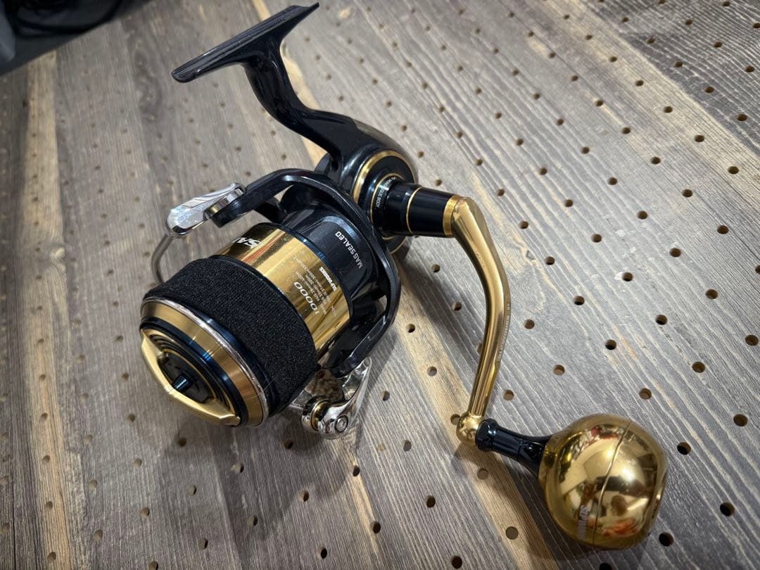 20ソルティガ　8000H SLPロングハンドル　SLP10000番替スプール有