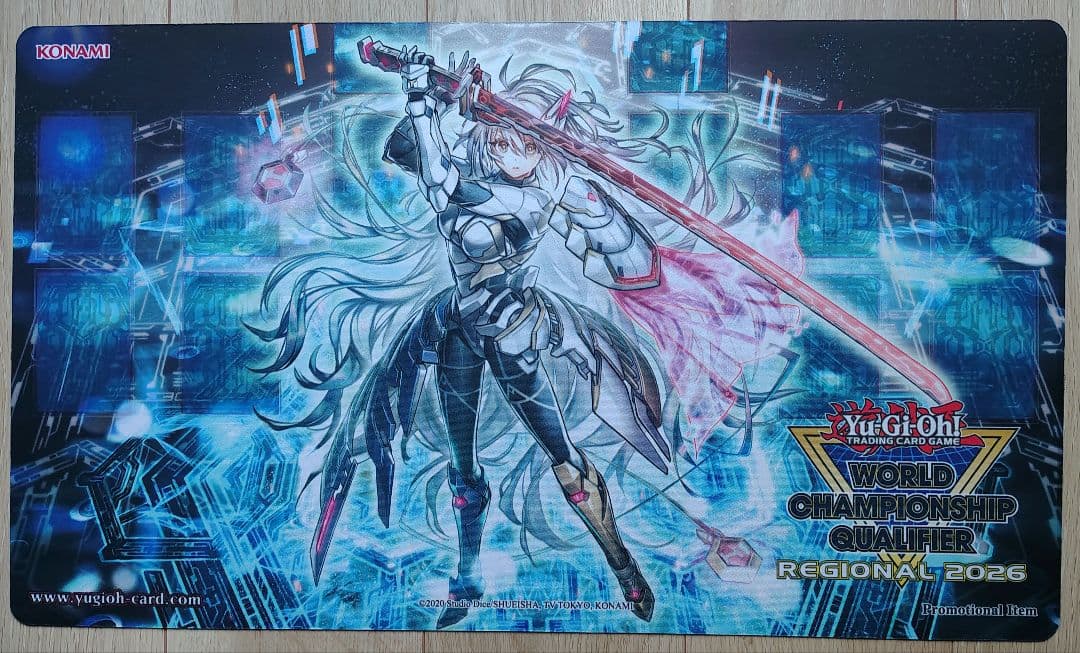 遊戯王 公式 プレイマット 閃刀姫＝ゼロ WCQ 2026 開封済