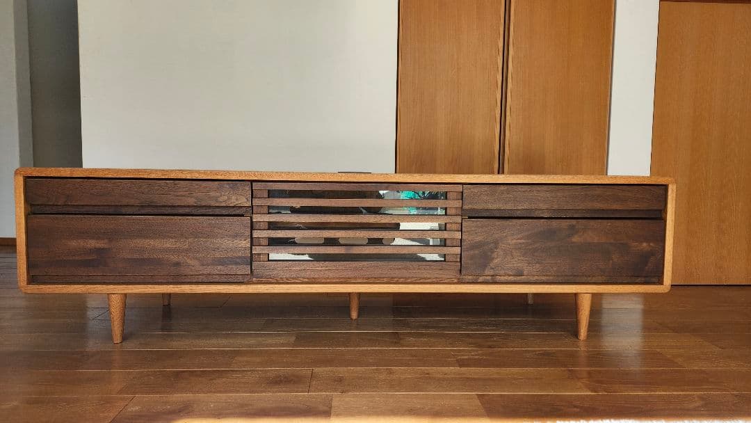 中古　久和屋　木製TVボード　150cm　テレビボード　テレビ台