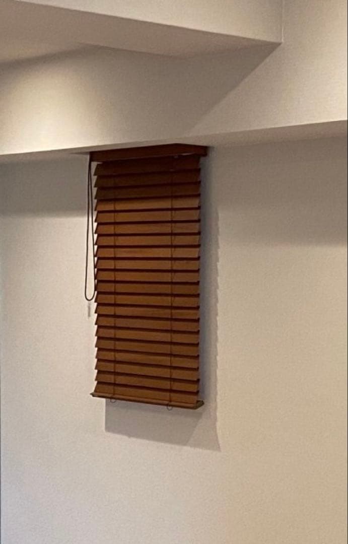 【値下げ】ニチベイ木製ブラインドUK-50