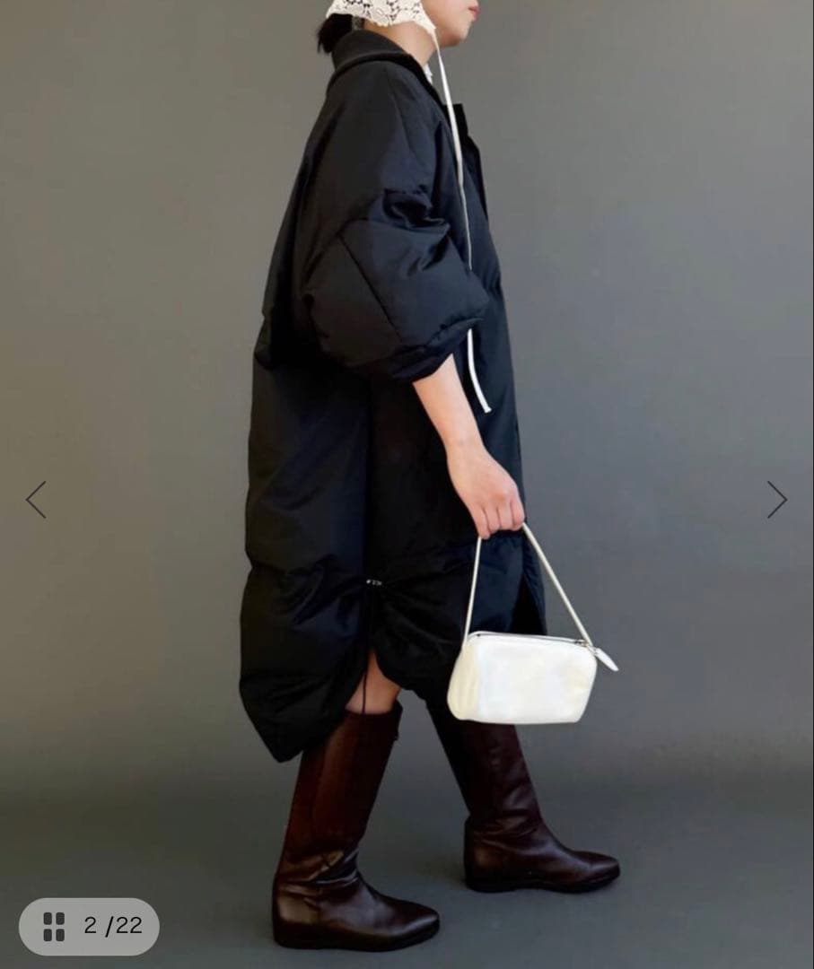 Hella/ヘラ　別注HIGHNECK BATTING コート　ダウンジャケット