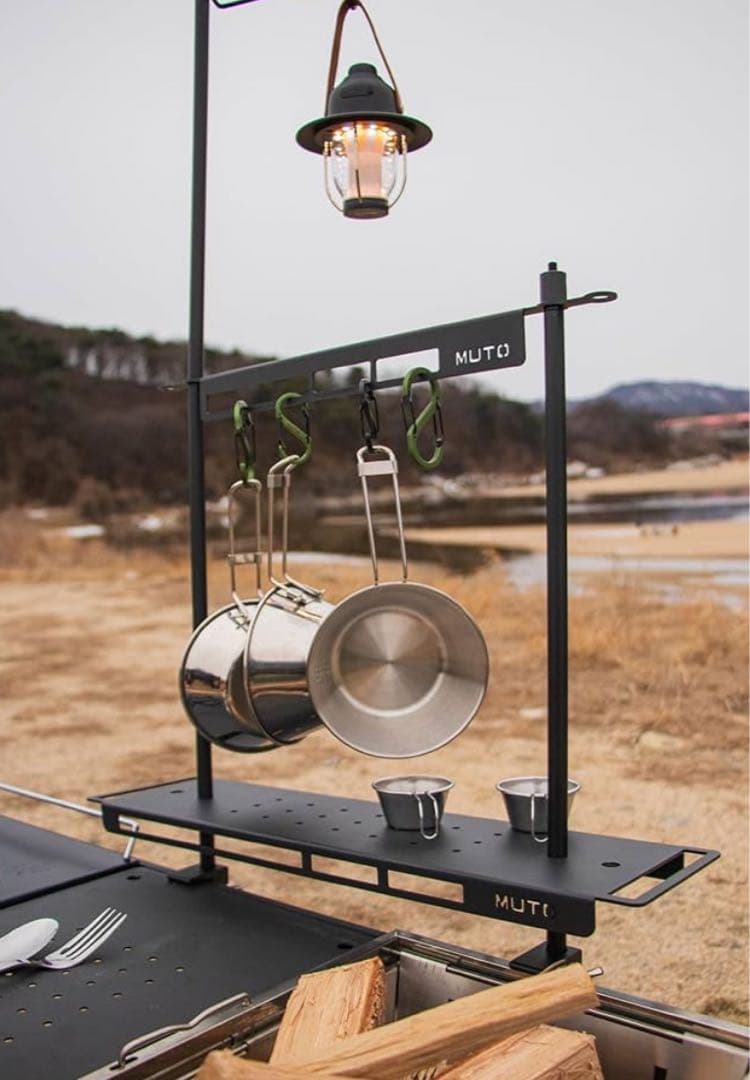 MUTO PLUMA igt マルチテーブル＋ハンギングラック等5点セット