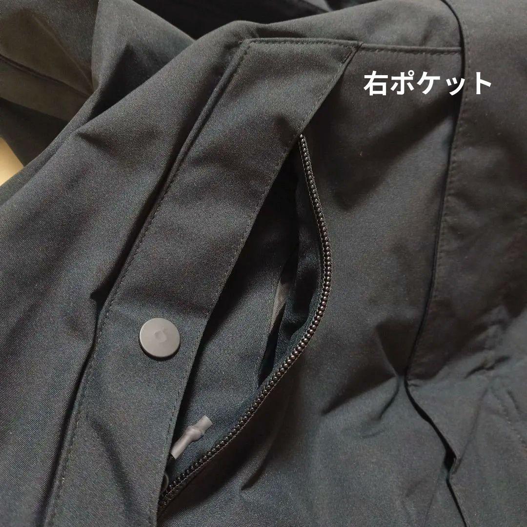 のあ。クイックシルバー スキースノーウェア メンズMサイズブラック