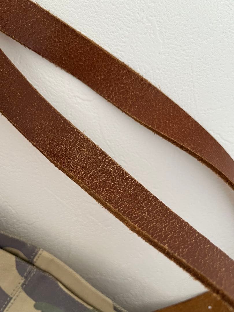 専用ページNAPAPIJRI トートバッグ　カモフラ　迷彩　ユニセックス　レザー