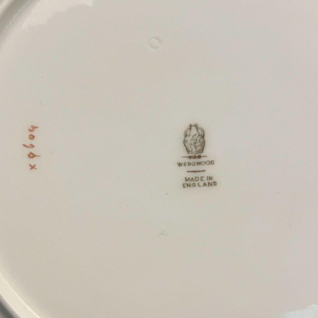  ウェッジウッド　リンブルー　ヴィンテージ　プレート